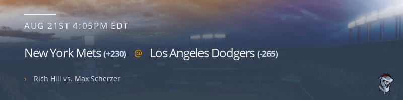 New York Mets @ Los Angeles Dodgers - August 21, 2021