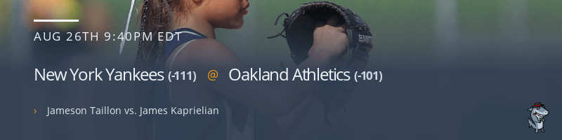 New York Yankees @ Oakland Athletics - August 26, 2021