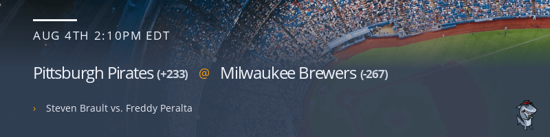 Pittsburgh Pirates @ Milwaukee Brewers - August 4, 2021