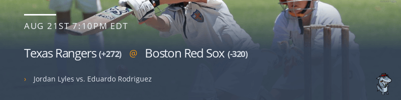 Texas Rangers @ Boston Red Sox - August 21, 2021