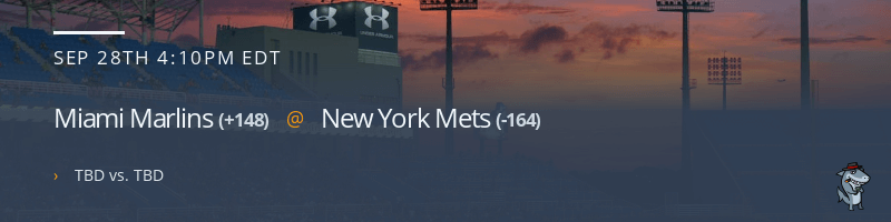 Miami Marlins @ New York Mets - September 28, 2021