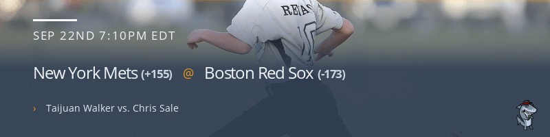 New York Mets @ Boston Red Sox - September 22, 2021