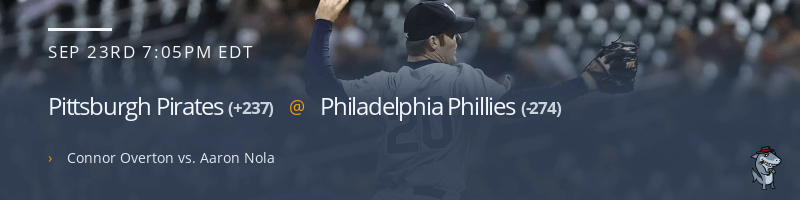 Pittsburgh Pirates @ Philadelphia Phillies - September 23, 2021