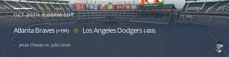 Atlanta Braves @ Los Angeles Dodgers - October 20, 2021