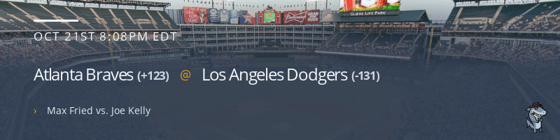 Atlanta Braves @ Los Angeles Dodgers - October 21, 2021