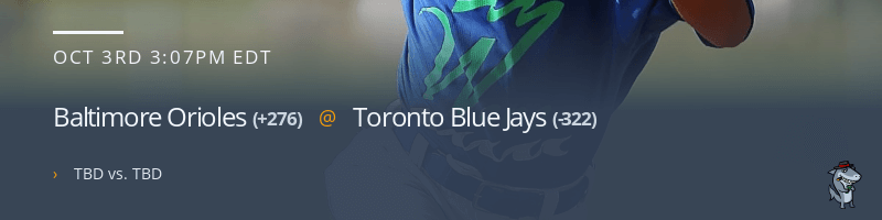 Baltimore Orioles @ Toronto Blue Jays - October 3, 2021