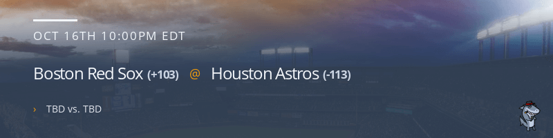 Boston Red Sox @ Houston Astros - October 16, 2021