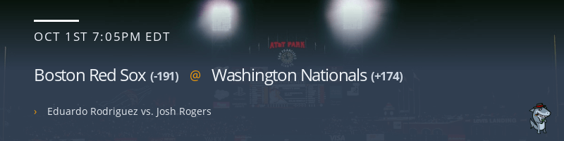 Boston Red Sox @ Washington Nationals - October 1, 2021