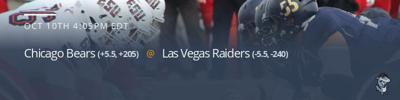 Chicago Bears vs. Las Vegas Raiders - October 10, 2021
