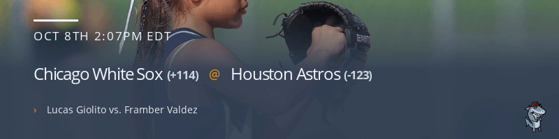 Chicago White Sox @ Houston Astros - October 8, 2021