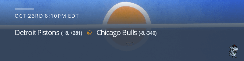 Detroit Pistons vs. Chicago Bulls - October 23, 2021