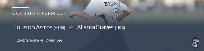 Houston Astros @ Atlanta Braves - October 30, 2021