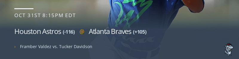 Houston Astros @ Atlanta Braves - October 31, 2021