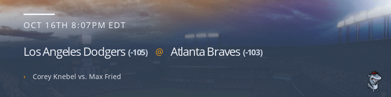 Los Angeles Dodgers @ Atlanta Braves - October 16, 2021