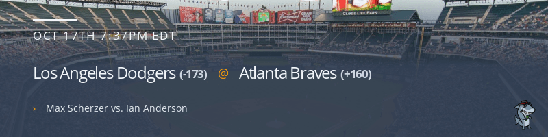 Los Angeles Dodgers @ Atlanta Braves - October 17, 2021