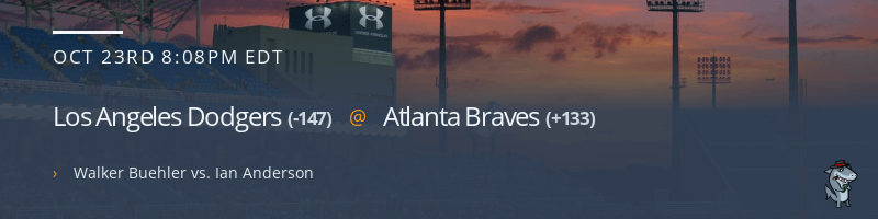 Los Angeles Dodgers @ Atlanta Braves - October 23, 2021