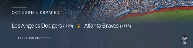 Los Angeles Dodgers @ Atlanta Braves - October 23, 2021