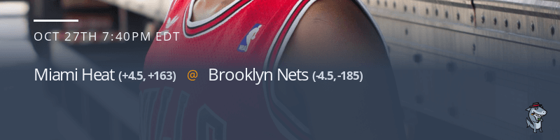 Miami Heat vs. Brooklyn Nets - October 27, 2021