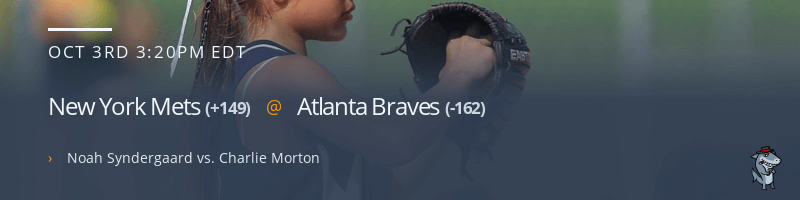 New York Mets @ Atlanta Braves - October 3, 2021