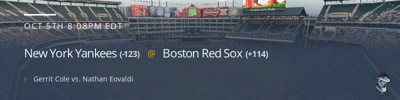 New York Yankees @ Boston Red Sox - October 5, 2021