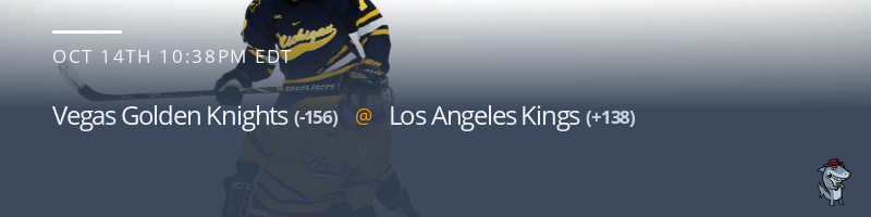 Vegas Golden Knights vs. Los Angeles Kings - October 14, 2021