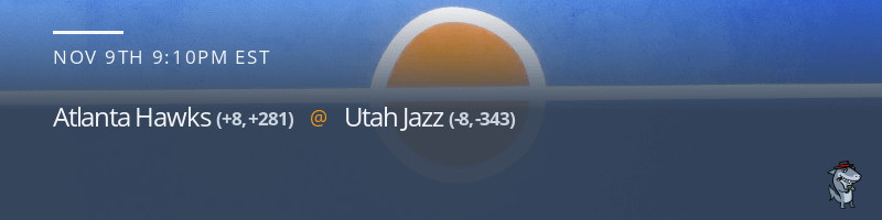 Atlanta Hawks vs. Utah Jazz - November 9, 2021