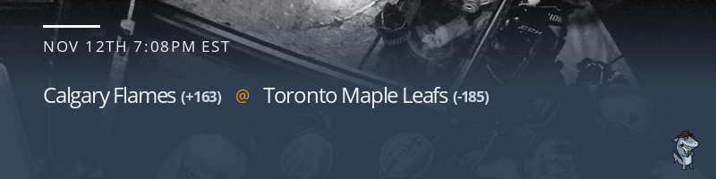 Calgary Flames vs. Toronto Maple Leafs - November 12, 2021