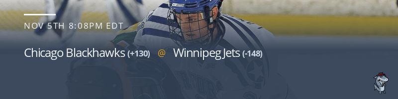 Chicago Blackhawks vs. Winnipeg Jets - November 5, 2021