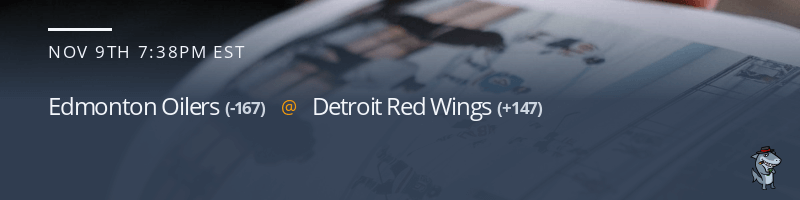 Edmonton Oilers vs. Detroit Red Wings - November 9, 2021
