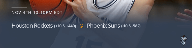 Houston Rockets vs. Phoenix Suns - November 4, 2021