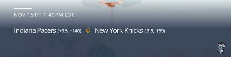 Indiana Pacers vs. New York Knicks - November 15, 2021