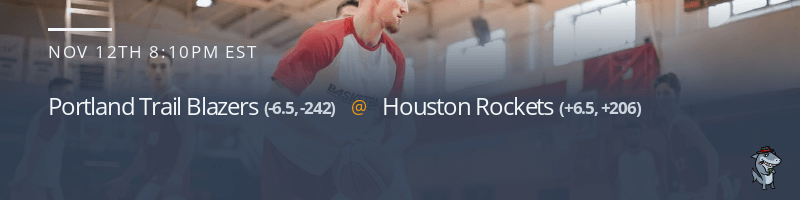 Portland Trail Blazers vs. Houston Rockets - November 12, 2021