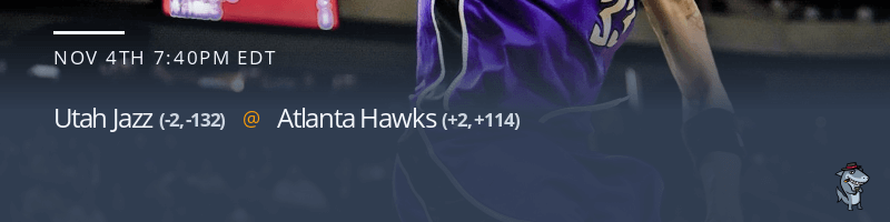 Utah Jazz vs. Atlanta Hawks - November 4, 2021