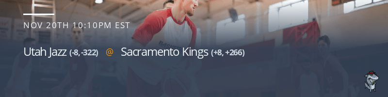 Utah Jazz vs. Sacramento Kings - November 20, 2021