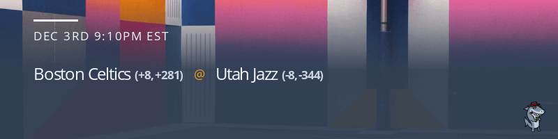 Boston Celtics vs. Utah Jazz - December 3, 2021