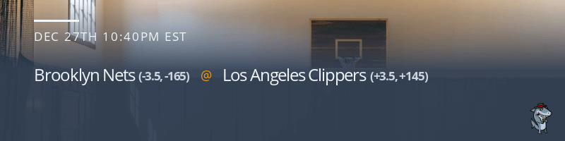 Brooklyn Nets vs. Los Angeles Clippers - December 27, 2021