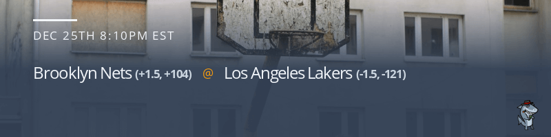 Brooklyn Nets vs. Los Angeles Lakers - December 25, 2021