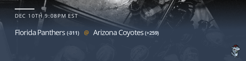 Florida Panthers vs. Arizona Coyotes - December 10, 2021