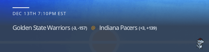 Golden State Warriors vs. Indiana Pacers - December 13, 2021