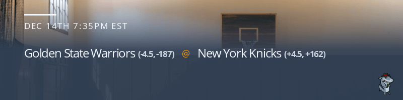 Golden State Warriors vs. New York Knicks - December 14, 2021