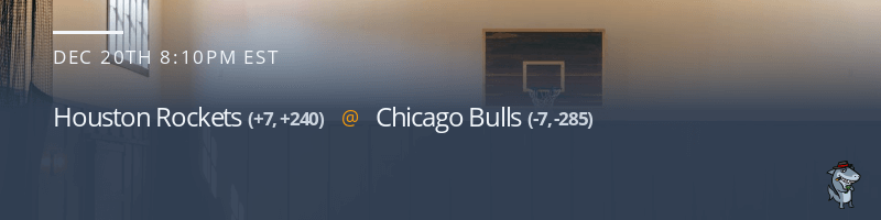 Houston Rockets vs. Chicago Bulls - December 20, 2021