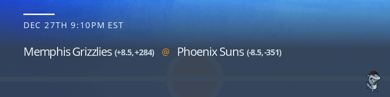 Memphis Grizzlies vs. Phoenix Suns - December 27, 2021