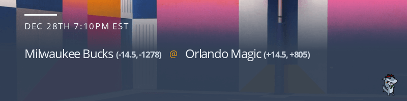 Milwaukee Bucks vs. Orlando Magic - December 28, 2021