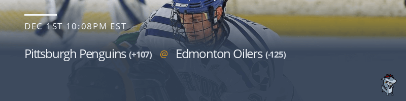 Pittsburgh Penguins vs. Edmonton Oilers - December 1, 2021