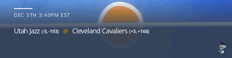 Utah Jazz vs. Cleveland Cavaliers - December 5, 2021