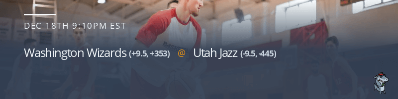 Washington Wizards vs. Utah Jazz - December 18, 2021