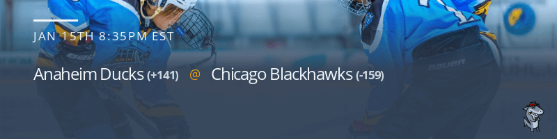 Anaheim Ducks vs. Chicago Blackhawks - January 15, 2022