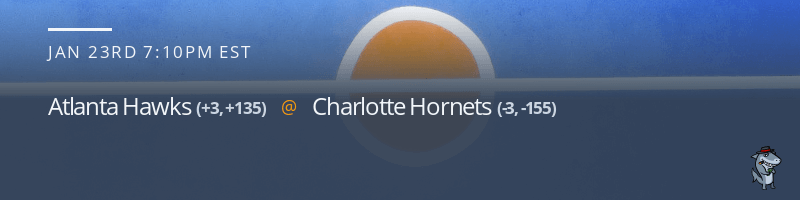 Atlanta Hawks vs. Charlotte Hornets - January 23, 2022