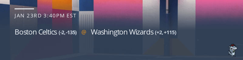 Boston Celtics vs. Washington Wizards - January 23, 2022