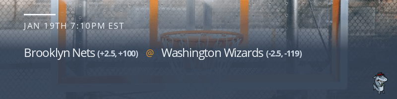 Brooklyn Nets vs. Washington Wizards - January 19, 2022